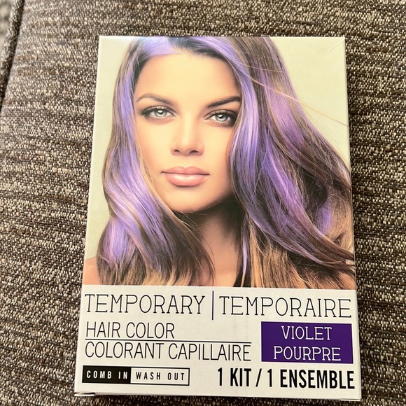 Purple temporary hair color - Picture 1 of 2